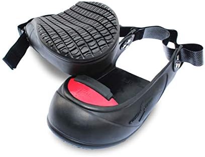 Защитни галоши за посетители с гумена противоскользящим и противоударным покритие За обувки със стоманени