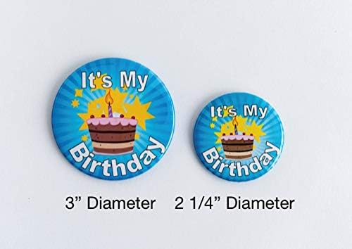 Това е моята бутон за рожден ден Happy Button - Празнични икони за рожден Ден за възрастни, Деца, мъже или Жени -