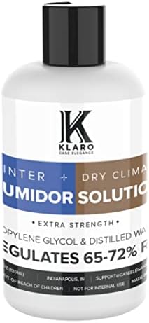 Klaro Humidor Разтвор в една бутилка - често срещано решение за летните месеци / влажен климат, 250 мл - Klaro