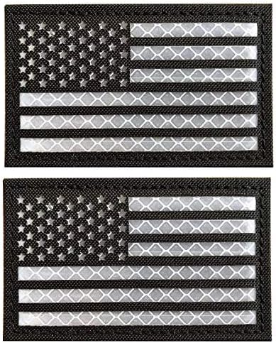 Комплект WZT 16 Парчета Американски Флаг Тактически Боен Дух Военен Набор от Ивици
