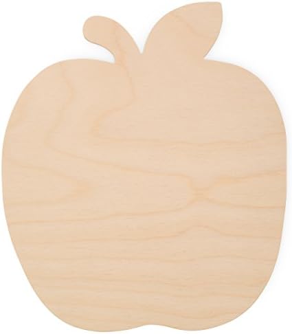 Малък отвор за дървена ябълка.5-1 / 2 x 5-1 / 2 инча Опаковка от 3