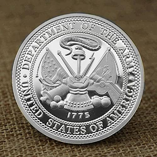 АМЕРИКАНСКА са подбрани сребърно покритие Сувенирни Монети Колекция на Военните Фенове Подарък Възпоменателна