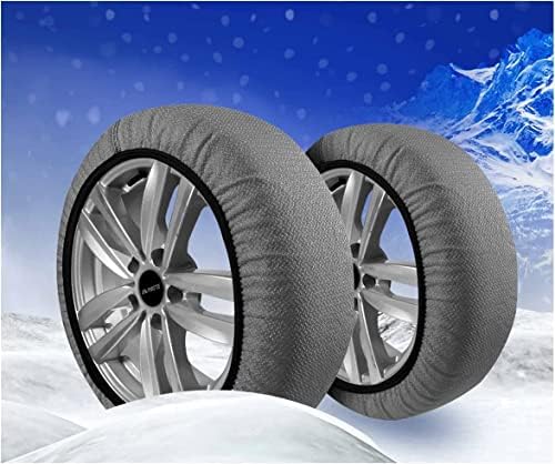 Зимни чорапи за автомобилни гуми Премиум-клас с Текстилни Вериги за сняг серия ExtraPro За Mitsubishi Lancer (X-Large)