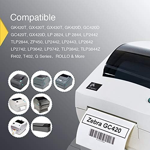 КЛАВИШ за ПРОЦЕНТ - 2,25 x 1 (57 мм x 25 мм) Папка за файлове и Многофункционални етикети, съвместими с принтера