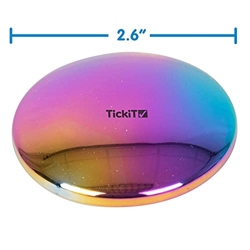 Сензорни светлоотразителни звукови бутони TickIT - Комплект от 3-те - Безопасен за всички възрасти - Огледални дискове за бебета и малки деца - при Допир играчка за подр?