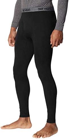 Мъжки панталони с температура от 32 ГРАДУСА, 2 опаковката (L, Black)