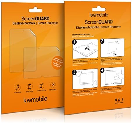 kwmobile 2X Защитни фолиа за екрана, съвместим с Apple iPad 10.2 (2019/2020/2021-7./8./9. Gen) - Матово Защитно Фолио