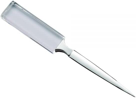 Креативен нож за отваряне на писма с международния оптично кристал, никелированное нож с дължина 8,5 инча, подарък кутия в комплект