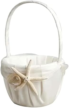 MIAOHY Сватбена Цвети в западен стил, разбрасывающая цветя, Кошница за Младоженци, Сватбена кошница за цветя (Цвят: