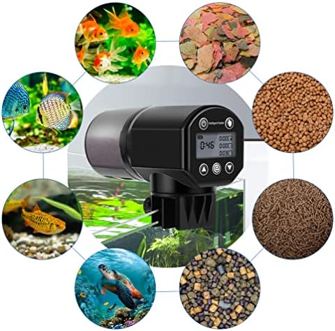 Автоматична Ясла за рибки за Аквариум: Автоматичен Опаковка Храна за риби Таймер за почивните дни Betta Златната