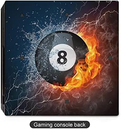 Билярдна топка в Огън и Вода Стикер за контролер PS4 Пълен Защитен Калъф За кожата Дизайн Амбалажна Хартия Стикер