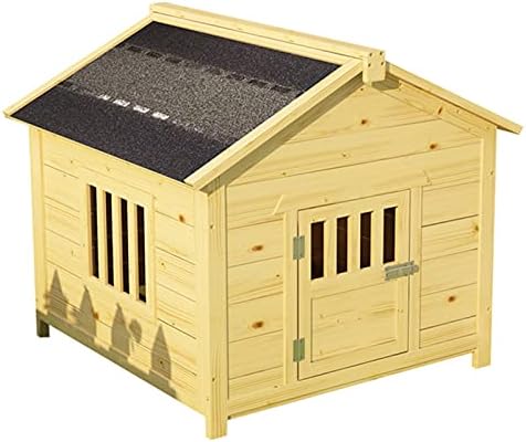Teerwere Голям развъдник с защита от дъжд и слънце Four Seasons General Dog House Къща за кучета в закрити помещения и на открито Кучешки развъдник (Цвят: тъмно синьо размер: 100x112x105 см