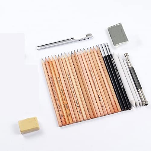 XBWEI Комплект за Рисуване За Начинаещи от 8 теми, Комплект Моливи За Чертане, Инструменти за рисуване, Комплект за рисуване