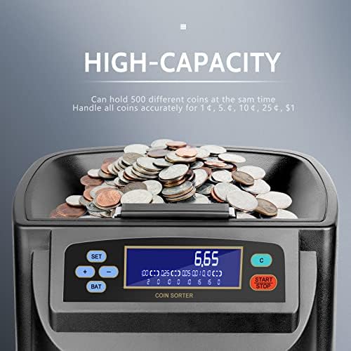 Машина за броене на монети на VASI / сортировач монети, професионална машина за броене на малките неща, електронна