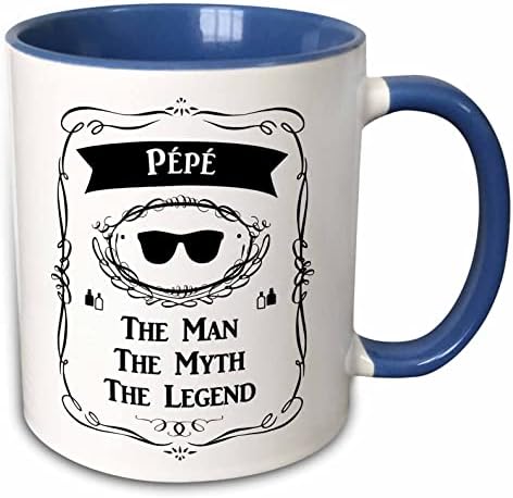 3дроз Пепе - Човек, Мит, Легенда, думата, обозначаваща дядо на френски език Francais - Чаши (mug_232464_6)
