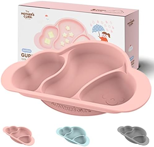 Мамина Царевичен издънка за бебета | Разделени Хранителни Чаши и купички за хранене от силикон за деца, Бебета и