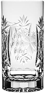 Чаша за коктейли Ajka Marsala от Прозрачен Кристал В Оловна обвивка 12,2 унция - Еднократно
