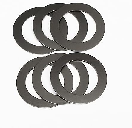 61 бр. полагане на шайби с външен диаметър 8,4 мм, черна графитовая найлон пластмасова шайба, пръстен, кръг, ультратонкая