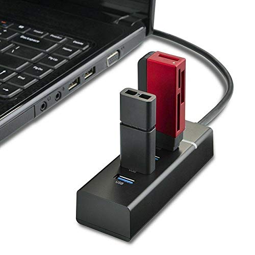USB 3.0 Хъб 4-Портов Адаптер за Зарядно Устройство-Синхронизация на данни Суперскоростной Настолен КОМПЮТЪР Mac Лаптоп