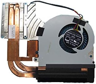 Вентилатор за охлаждане на процесора на лаптопа и радиатор за CLEVO P650RG P650SE P65R2 DFS501105FR0T-FHCX