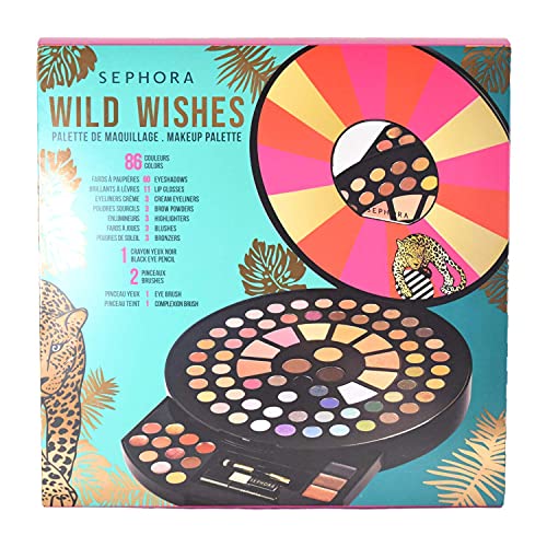 Колекция от Sephora Wild Wishes Лимитированная серия Палитра на празничния грим 86 цветове