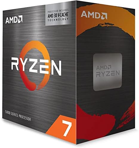 8-ядрен настолен процесор на AMD Ryzen™ 7 5800X3D от 16 теми и детска дънната платка ASUS ROG Strix B550-F