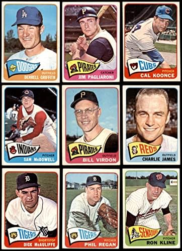 1965 Topps Бейзболен Стартов пакет от 50 картички /Лот (Бейзболен набиране) GD+