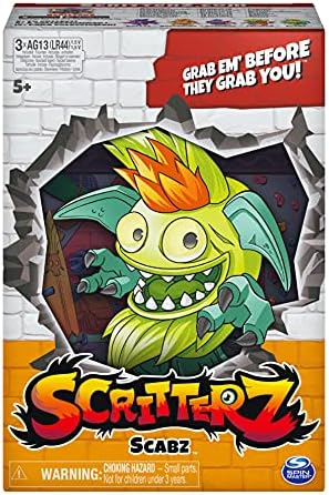 Scritterz, Интерактивна са подбрани играчка Scabz под формата на Същества от Джунглата със Звуци и движение,