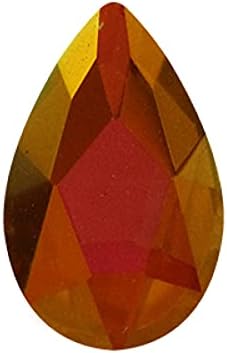 WAAZI 10 бр. Flatback Цветни Кристали във формата на капки за нокти, декорации за нокти, Кристал, Стъкло, Камък,