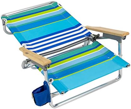 Rio Beach Класически 5-Цифрен Разтегателен Плажен стол