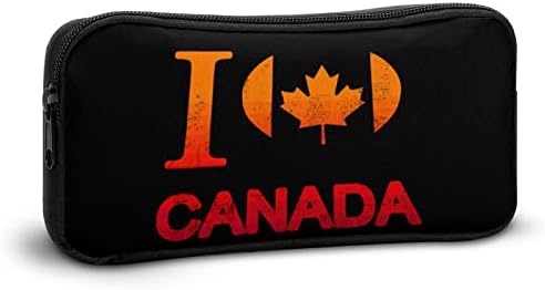 Аз Обичам Канада, Голям молив случай, Кутия за Писалки, Чанта За Съхранение, Косметичка, Органайзер За Пътуване