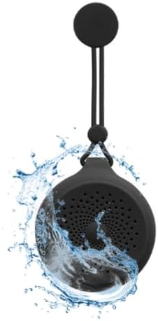Bluetooth Високоговорител За Душата Водоустойчив Преносима Безжична Външна Търтей (черен)
