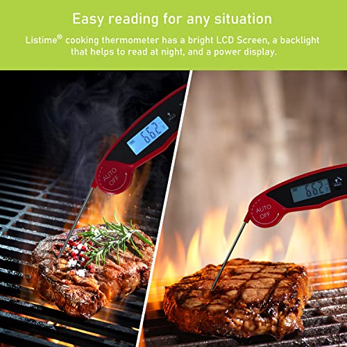 Подаръчен комплект Listime Digital Meat Thermometer Edition： Ултра Бърз, Водоустойчив Хранително-вкусовата