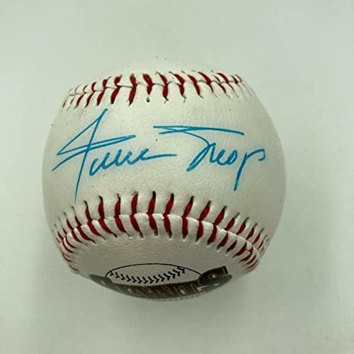 Уили Мейс Подписа бейзболни топки с автографи на San Francisco Giants С помощта на PSA DNA COA - Бейзболни топки С автографи