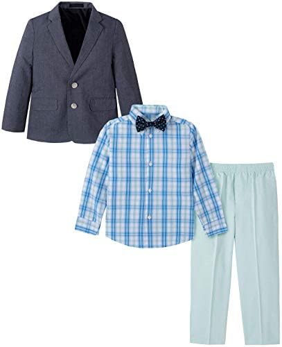 Комплект костюм Наутика за момчета от 4 теми с риза, вратовръзка, пиджаком и панталони