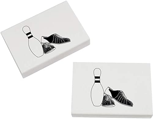 Гумички за триене/Дъвка Azeeda 2 x 45 мм за игра на кегли за боулинг и обувки (ER00035371)