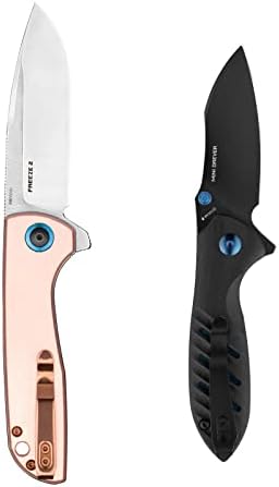 Набор от ножове OKNIFE Freeze 2 Drop Ponit Blade EDC в комплект със Сгъваем Джоба с нож Mini Drever