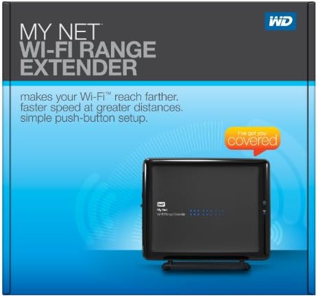 Удължител обхвата на Wi-Fi WD My Net - двойна лента универсален удължител обхвата на безжична мрежа