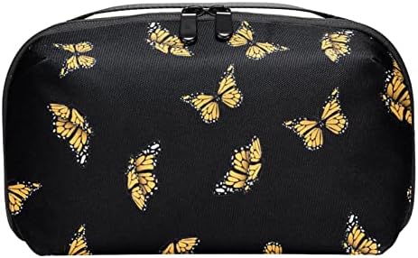 Косметичка за жени, Очарователен вместительные водоустойчива чанта за грим, чанта за тоалетни принадлежности с пеперуда,
