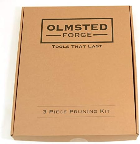 Набор от инструменти за изрязване на OLMSTED FORGE, 3 предмет: ножици, трион и хеликоптер