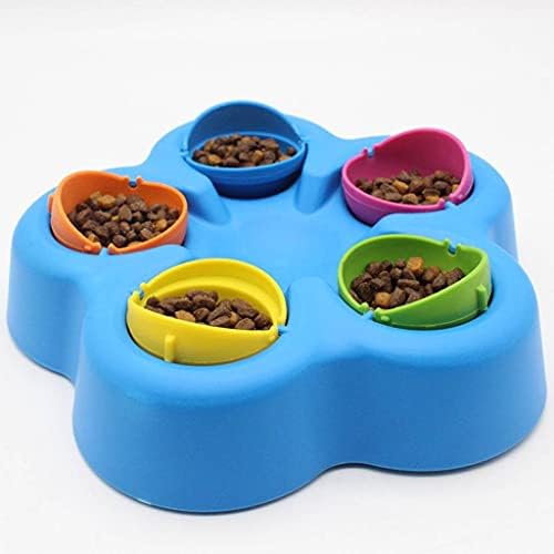 FEGOCLT начинаещи купа за бавно хранене, анти-ясла, детска играчка-пъзел за домашни кучета и котки, скучна