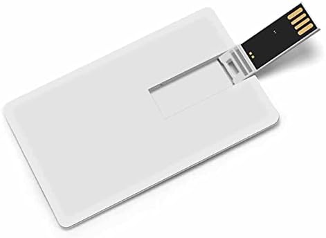 Черно-Бял Слон Звездна Кредитна Банкова Карта, USB Флаш памети Преносима Карта с Памет За съхранение на ключове 64G