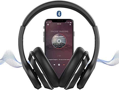 xmwmWireless Слушалки Безжична Bluetooth Слушалка Сгъваема Безжични Слушалки с Активно Шумопотискане Слушалки
