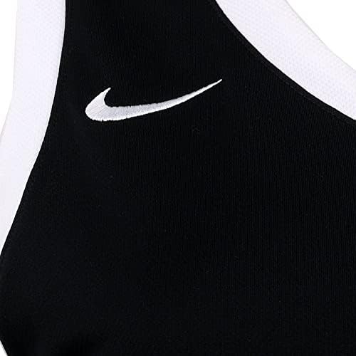 Nike Дамски Луксозни Майк С кръгло деколте, Баскетболно Спортна Дишаща Майк Найки - Черен - Размер XL
