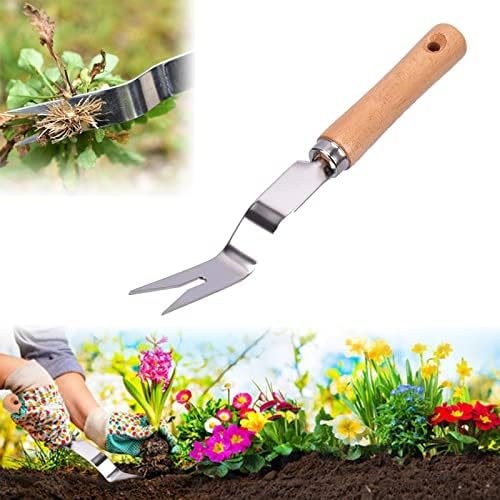 Ръчни инструменти за плевене на градината BERNIE ANSEL, Ергономични инструменти за плевене, с Основа от неръждаема стомана