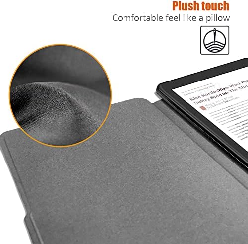 Калъф за 6-инчов чисто нов Kindle (11-то поколение 2022 година на издаване), smart-калъф от изкуствена кожа с функция за автоматично изключване, 6-инчов основен Kindle 2022 година н?