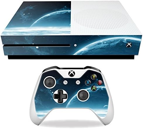 Корица MightySkins е Съвместим с Microsoft Xbox One S - Outer Space | Защитно, здрава и уникална Vinyl стикер | Лесно се нанася, се отстранява и обръща стил | Произведено в САЩ