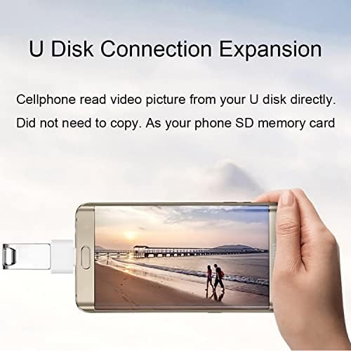 USB Адаптер-C за свързване към USB 3.0 Male (2 опаковки), съвместим с Samsung SM-G986UZAAXAA, дава възможност