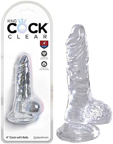 Продукти Pipedream King Cock Clear 4 Петел с топки
