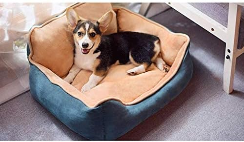 MMAWN Стоки за домашни любимци Легло за домашни любимци с топъл Deluxe Dog Bed (Червен) (различни размери) (Размер: 555020
